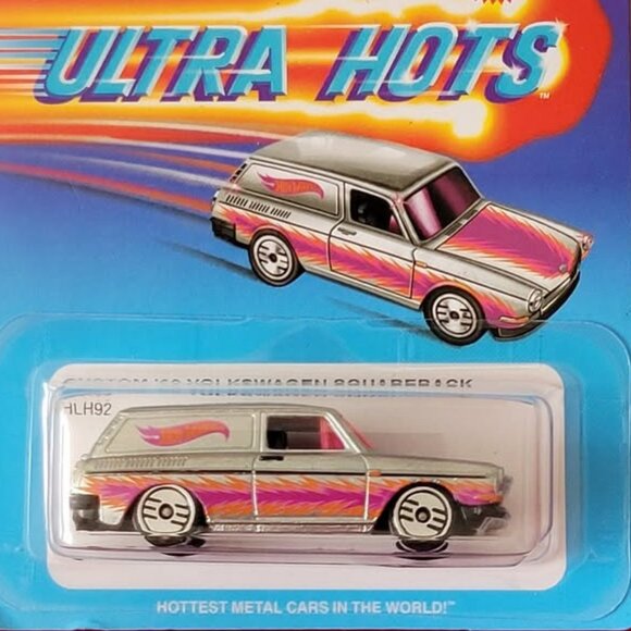 2021 HOT WHEELS ULTRA HOTS, CUSTOM '69 VOLKSWAGEN SQUAREBACK, MINT!!! - Picture 3 of 4